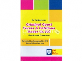 Criminal Courit Forms and Petitions under Cr.P.C
