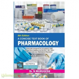 A Concise Text Book Of Pharmacology (II Year ER 2021 New)