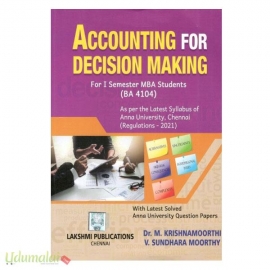 Accounting for Decision Making
