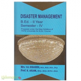 Disaster Management B.ed 2nd year semester IV