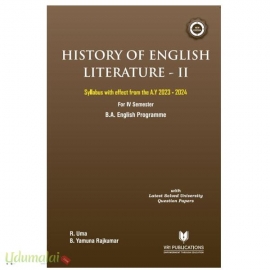 History of English Literature - II(For IV semester B.A.Programme)