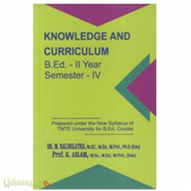 Knowledge and curriculum B.ed 2nd year semester IV