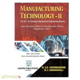 Manufacturing Technology - II