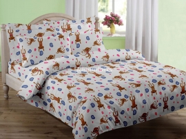 Monkey - Single Bed Sheet Set