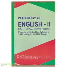 Pedagogy English - 11 (B.Ed First Year Second Semester)