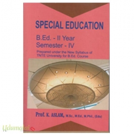 Special Education B.ed 2nd year semester IV