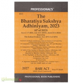 The Bharatiya Sakshya Adhiniyam 2023