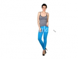 Twin birds womens leggings Grand turquoise