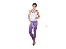 Twin birds womens leggings Orchid lilac