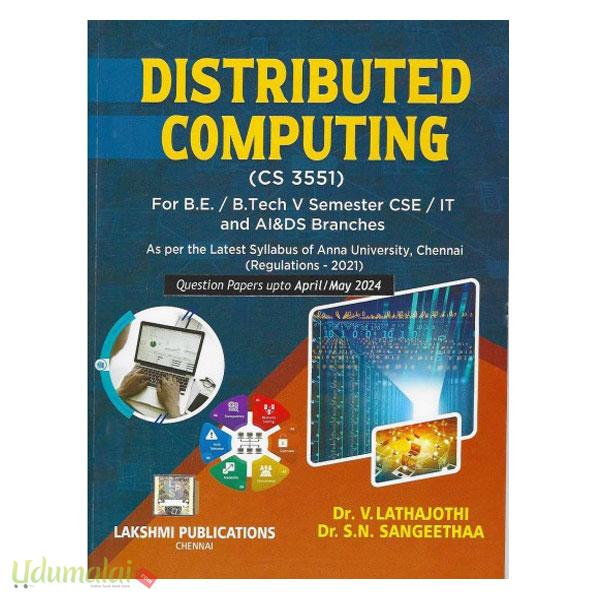 Distributed Computing - Dr.V.லதாஜோதி, Dr.S.N.சங்கீதா, Buy tamil book ...