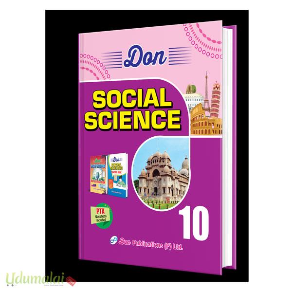Don 10th Social Science Guide - S.A. ராஜ்குமார், Buy tamil book Don ...