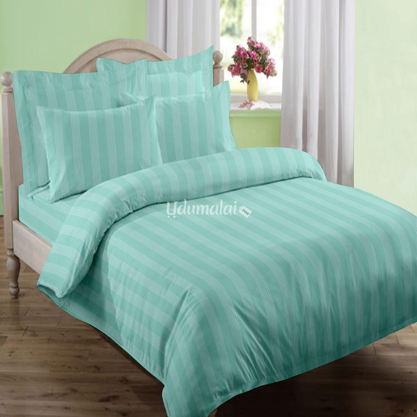 EATON STRIPES King Size Bed Sheet Set, Buy Eaton Stripes King Size