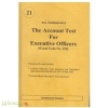 The Account Test  For Executive Officers (Question & Answers) (English)