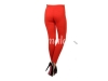 Twin birds womens leggings Coral flame