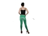 Twin birds womens leggings Green grass