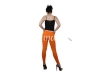 Twin birds womens leggings Orange tango