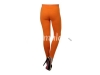 Twin birds womens leggings Orange tango